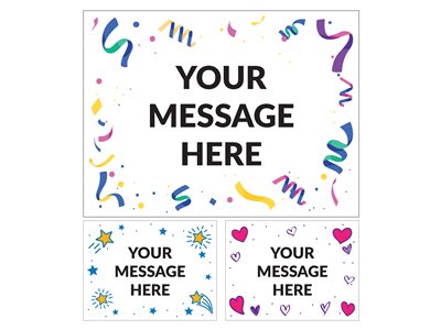 Custom Message! Any Occasion